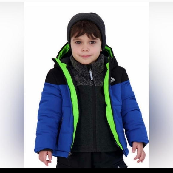 Gerry Weber Other - Gerry kids systems jacket. Hat, fleece jacket and winter coat nwt blue